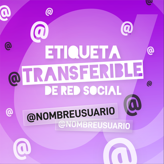 Etiquetas transferibles en DTF UV