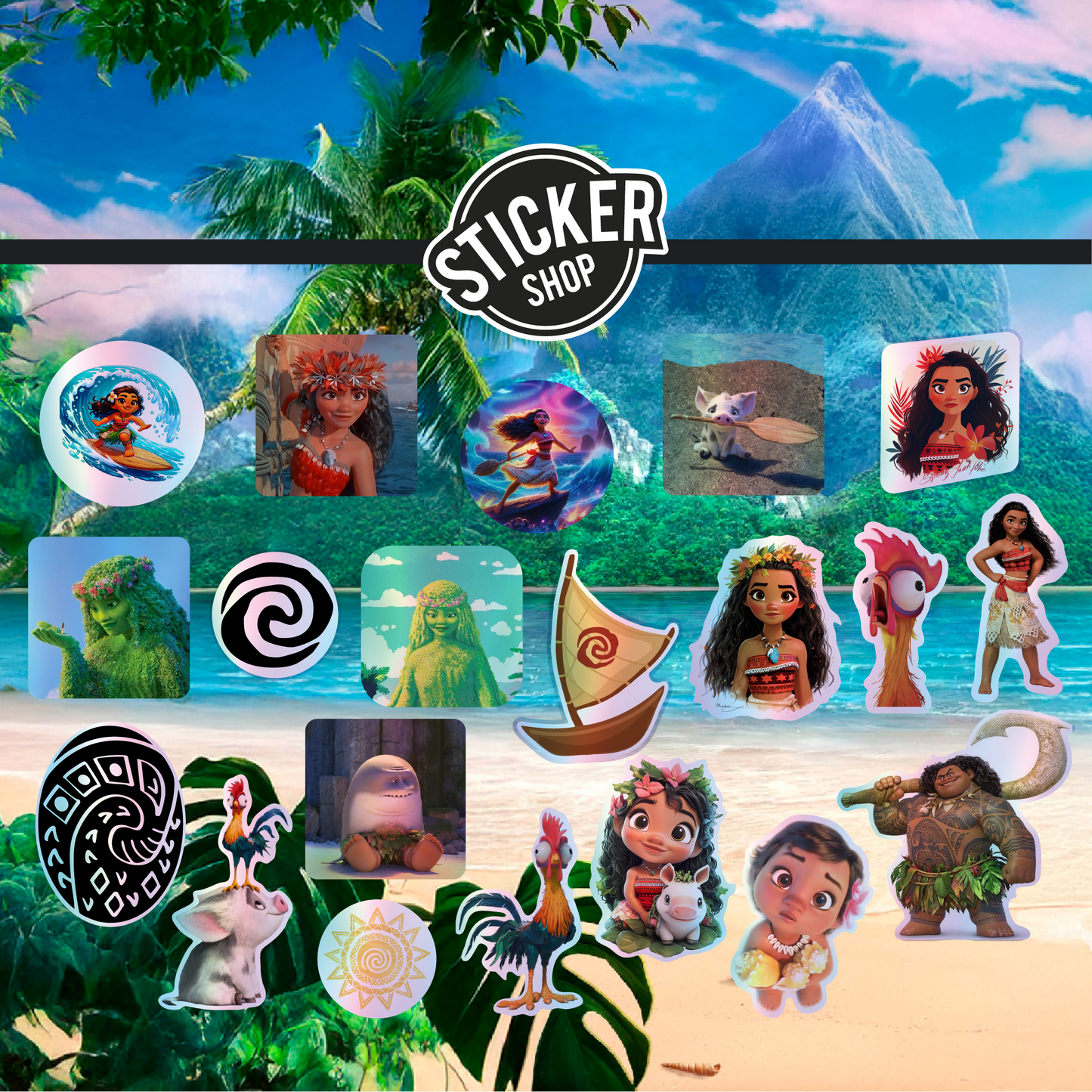 Pack de 20 stickers N84