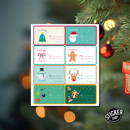 Etiquetas Navideñas