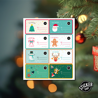Etiquetas Navideñas
