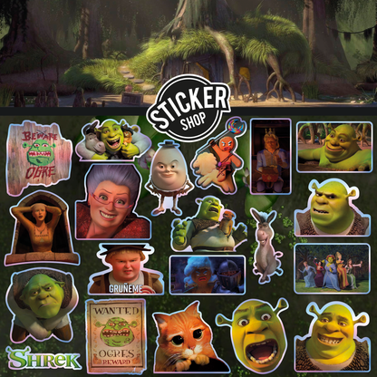 Pack de 20 stickers N45