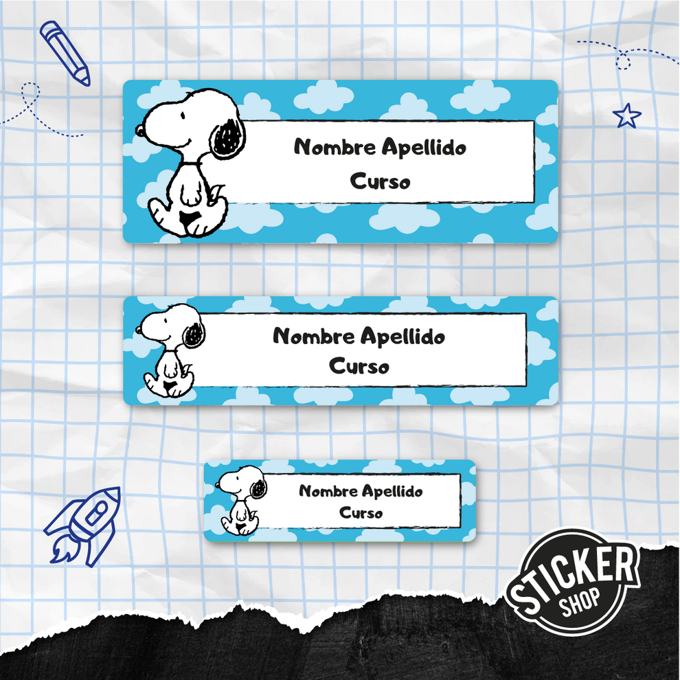 Pack Escolar E115 – StickerShopcl