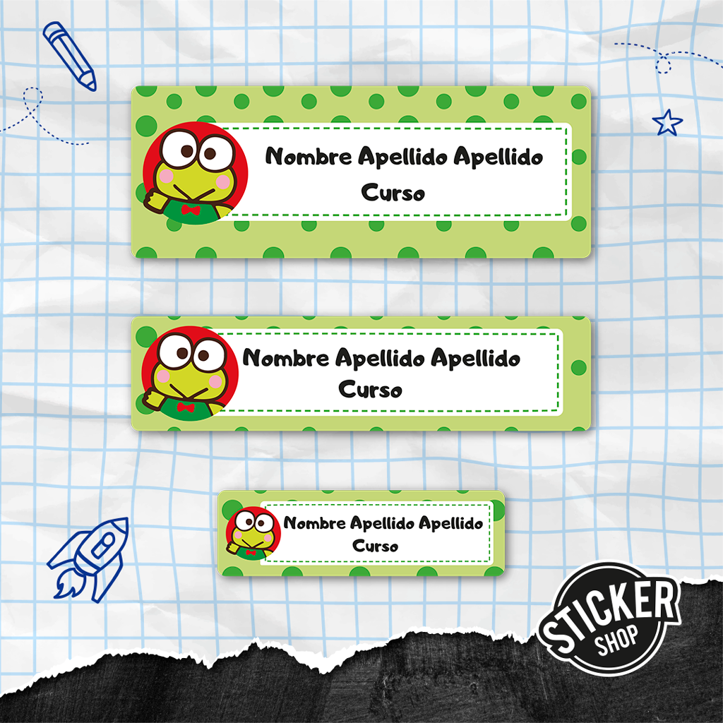 Sticker Escolar Pack Escolar E38 – StickerShopcl