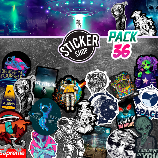Pack de stickers N36 - OUTLET