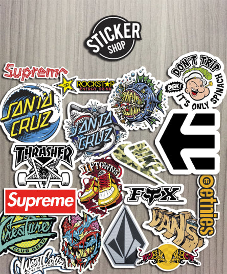 Pack de 20 stickers N13 - OUTLET