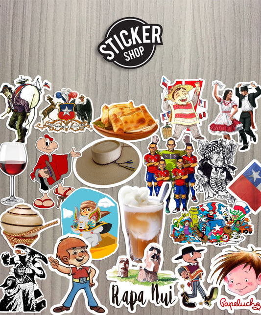 Pack de stickers N45 - OUTLET