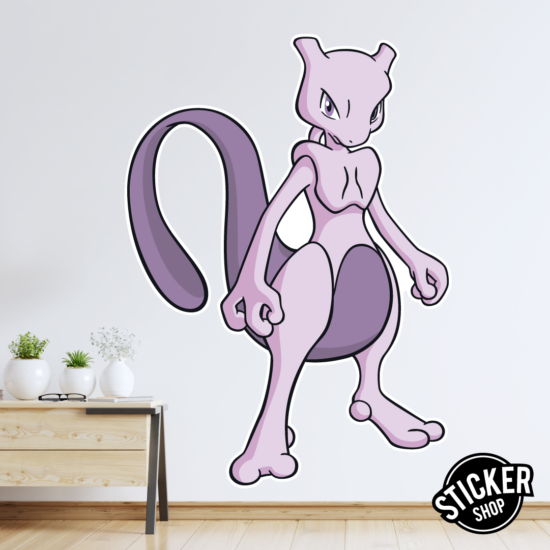 Sticker XL de Mewtwo