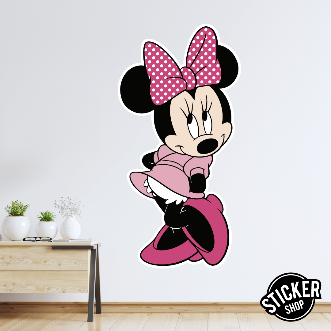 Sticker XL de Minnie Mouse