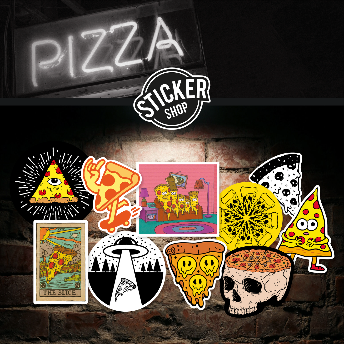 Pack de 10 stickers N53