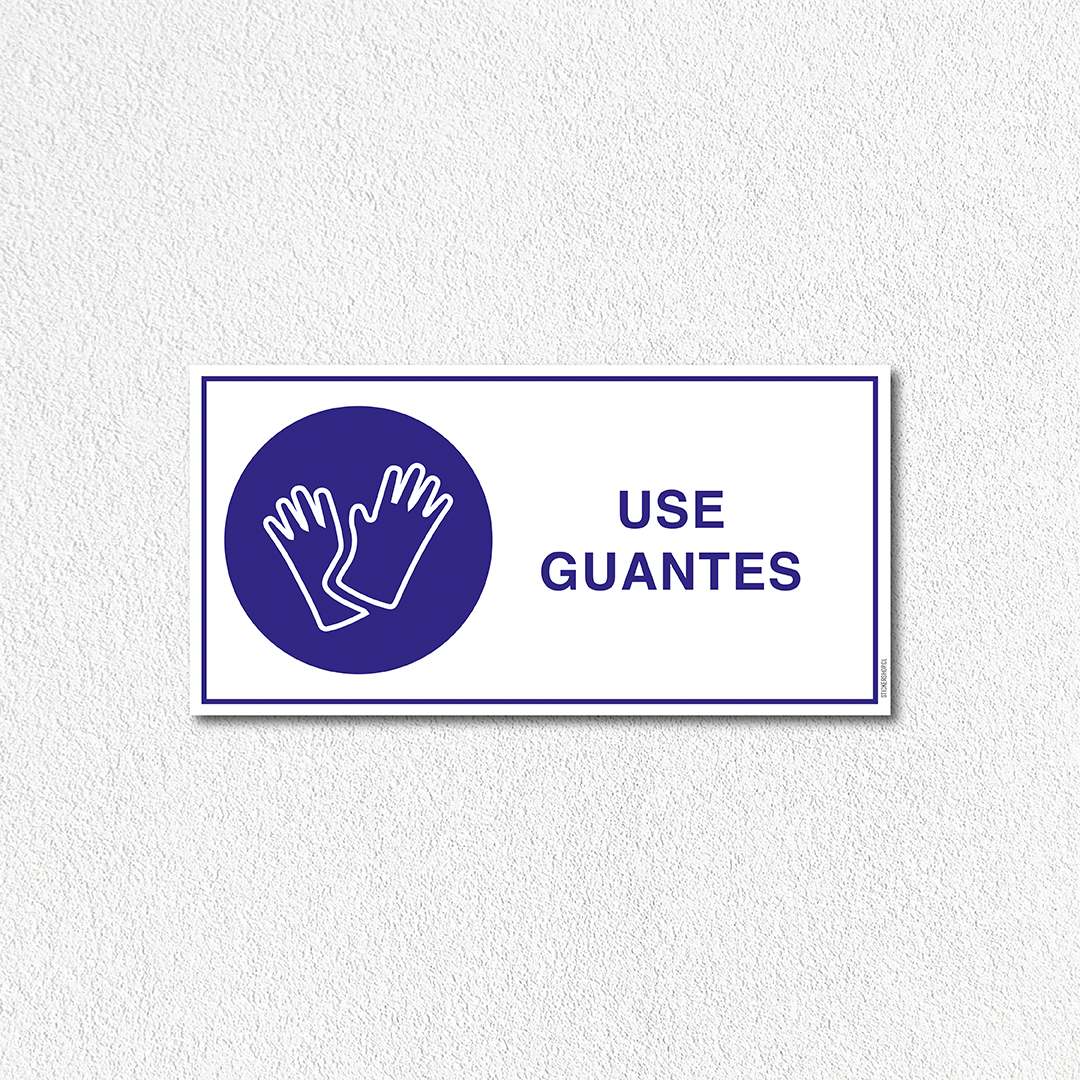 Mandatoria - Use guantes