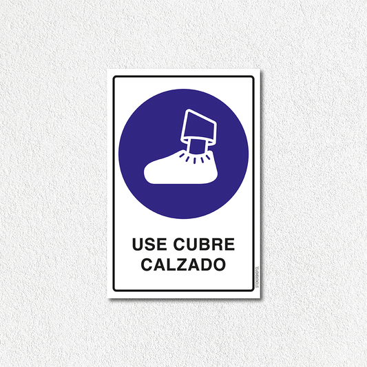 Mandatoria - Use cubre calzado