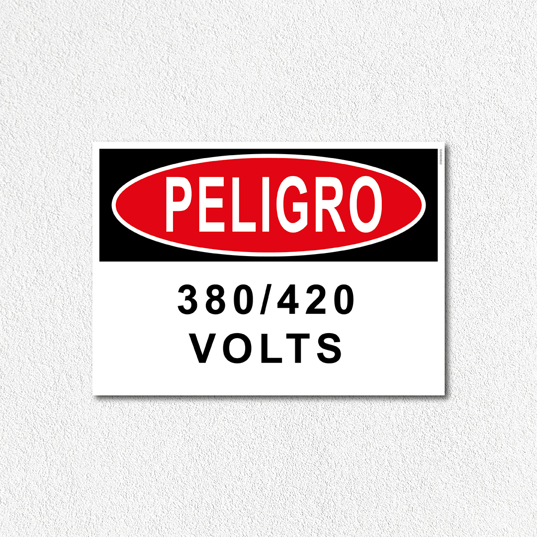 Peligro - 380-420 Volts