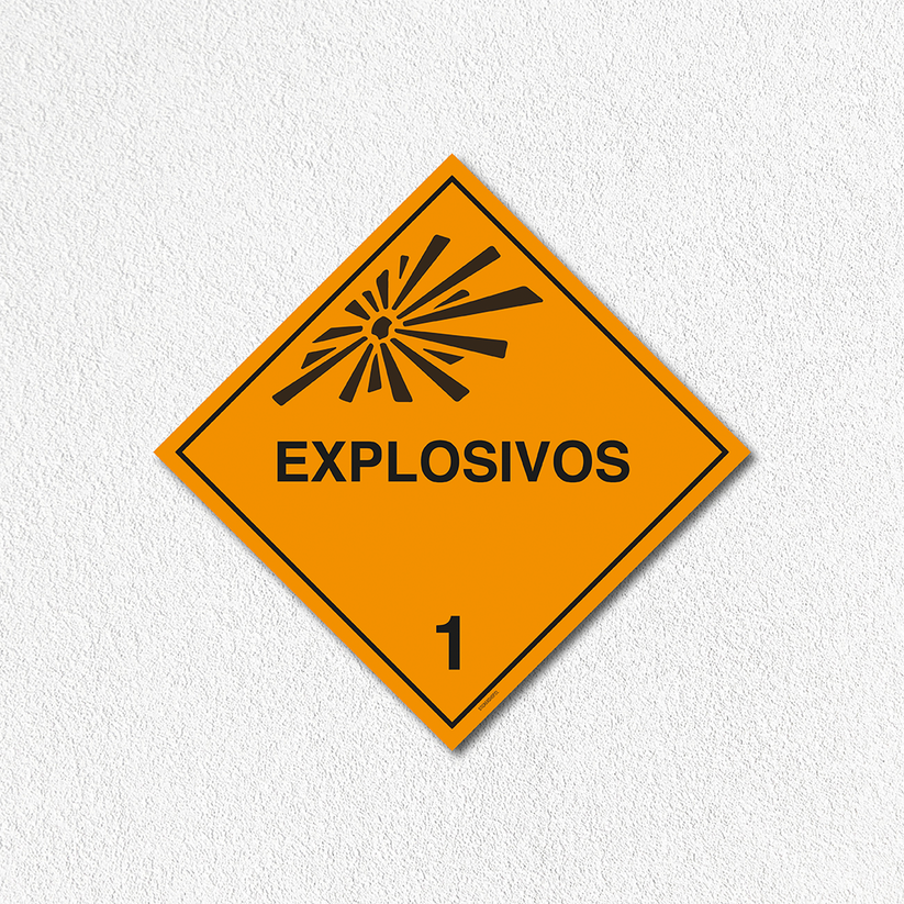 Sustancias peligrosas - Explosivos – StickerShopcl