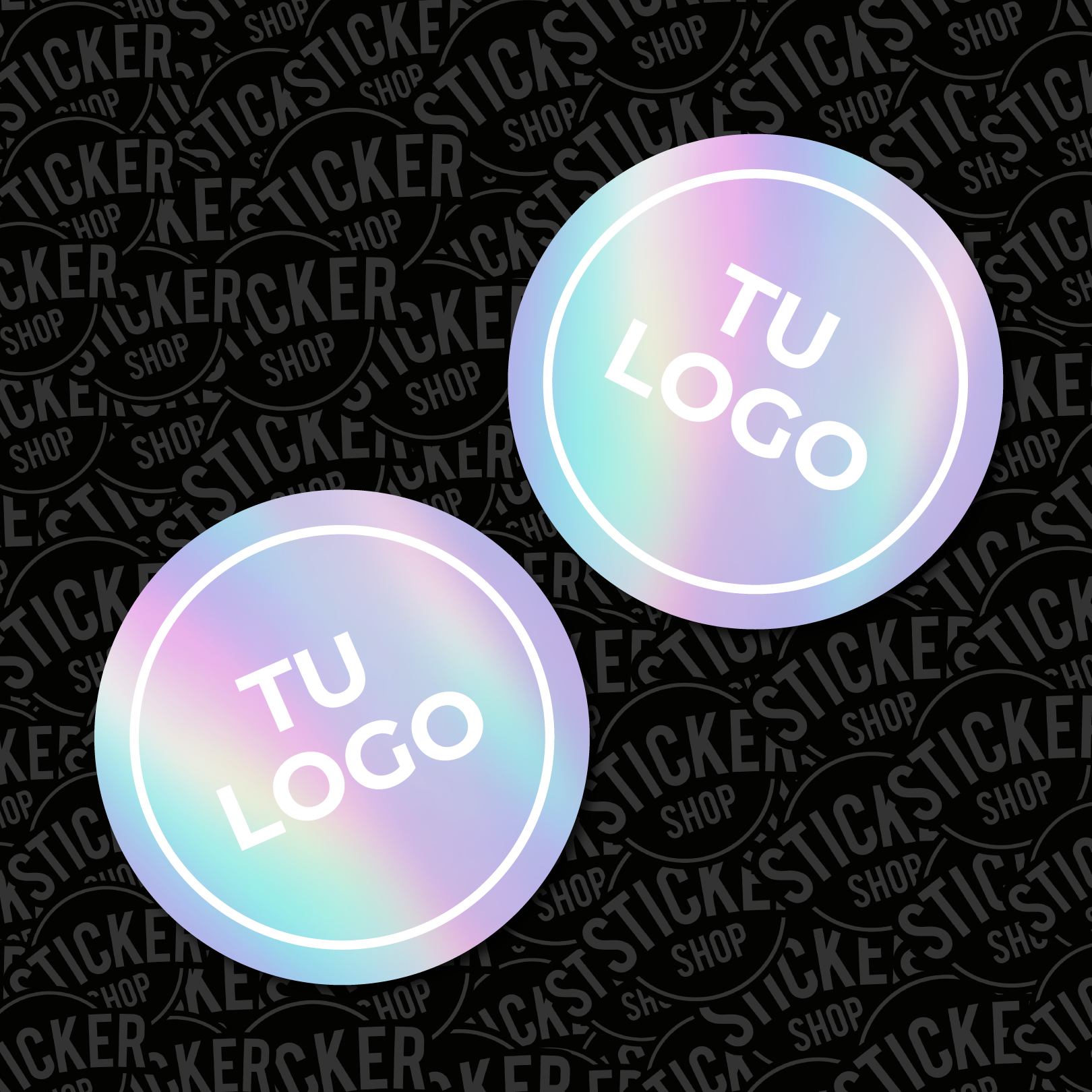 Stickers Tornasol Con Tinta Blanca StickerShopcl Stickers tornasol con tinta blanca stickershopcl