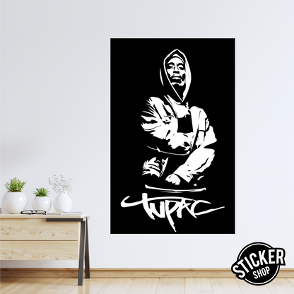 Sticker XL de Tupac