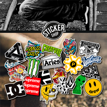 Pack de 20 stickers N13