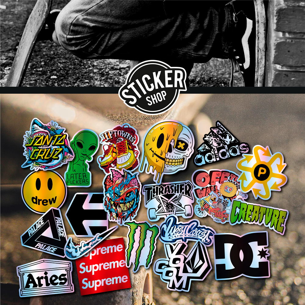 Pack de 20 stickers N13