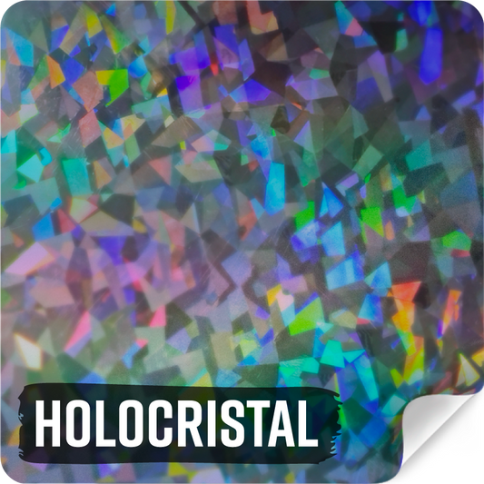 Stickers holográficos cristal